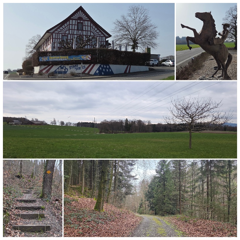 Heute geht’s nach Brütten – mitten ins Herz des Kantons Zürich. Brütten ist ein uraltes Dorf. Schon die Römer rumpelten mit ihren Fuhrwerken von Vindonissa (Windisch AG) über Brütten nach Vitudurum (Winterthur). Man kann sich direkt vorstellen, wie die Wagen über die damaligen Strassen holperten.