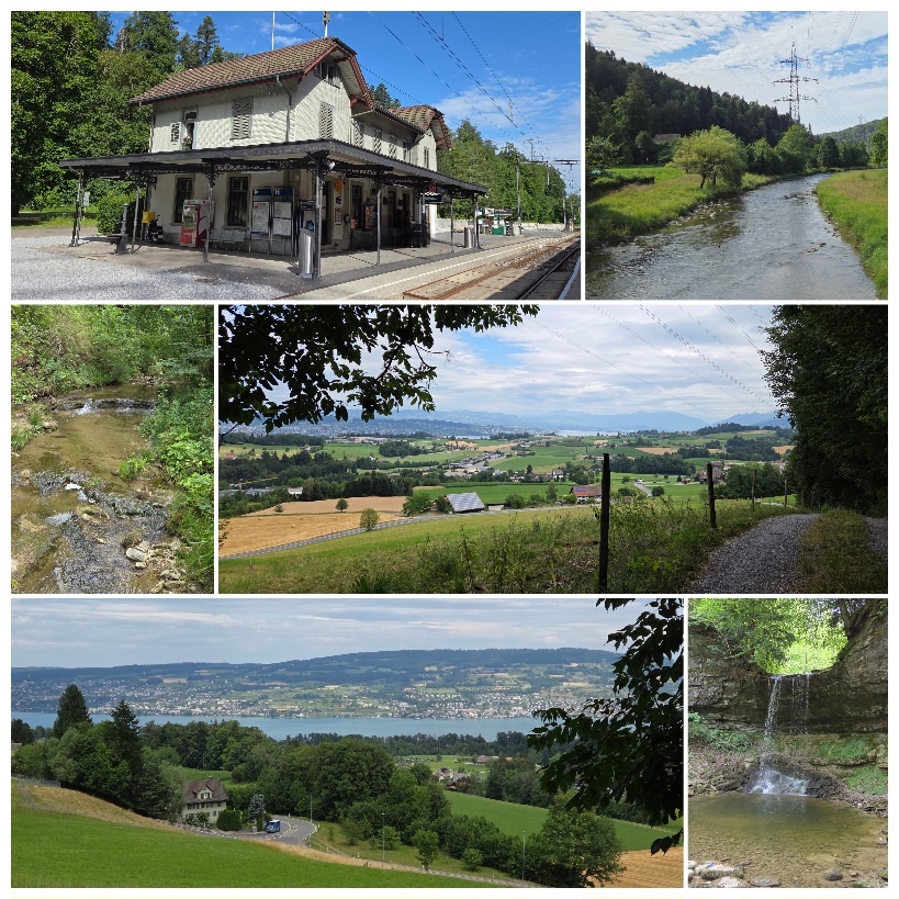 Sihlwald nach Horgenberg/Horgen. Freizeit Alfred Tschopp