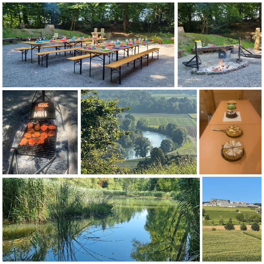 Eindrücke von unserem Zäme-sii-Event vom 10.08.25  Zäme aktiv sii, feste, glücklich sii, einfach lustig ha und gniesse  Text: Alfred Tschopp/Fotos: Claudine Carré  Waldhüttenfest 👉 Waldhütte Cheserholz, Eggenwil AG